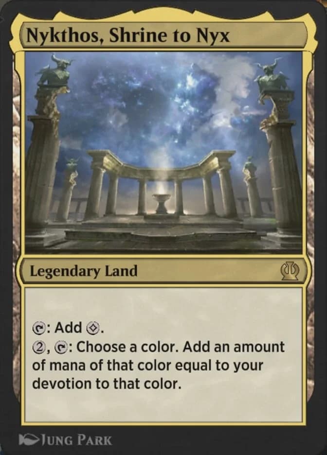 Nykthos, Shrine to Nyx