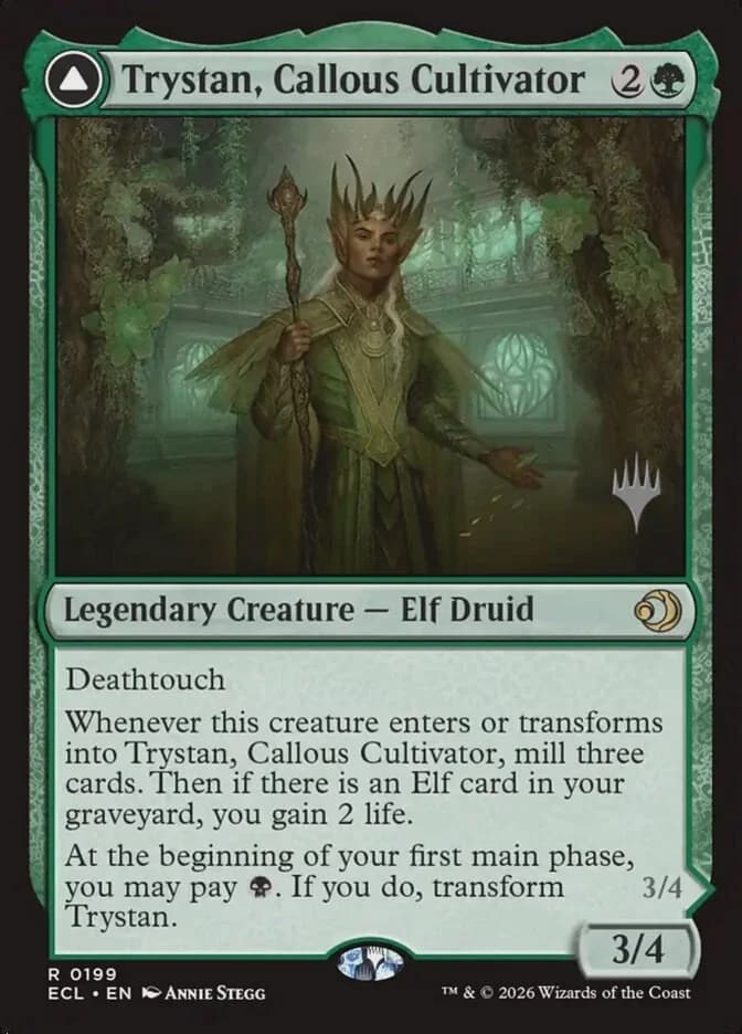 Trystan, Callous Cultivator // Trystan, Penitent Culler