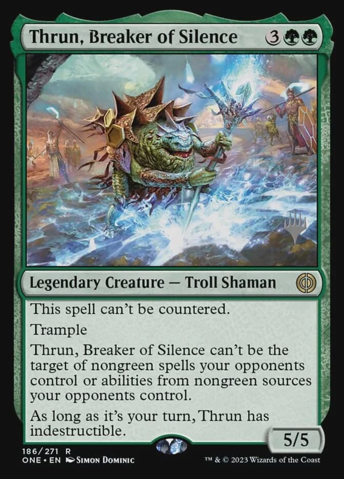 Thrun, Breaker of Silence