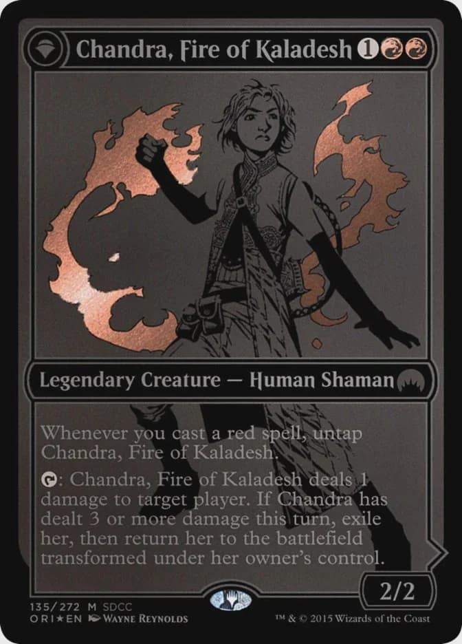 Chandra, Fire of Kaladesh // Chandra, Roaring Flame