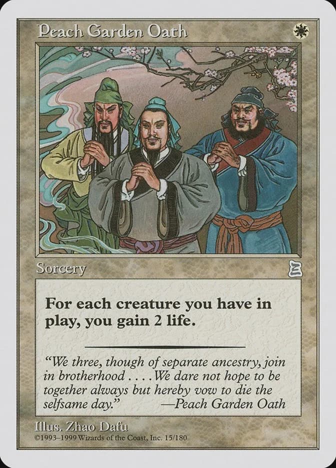 Peach Garden Oath