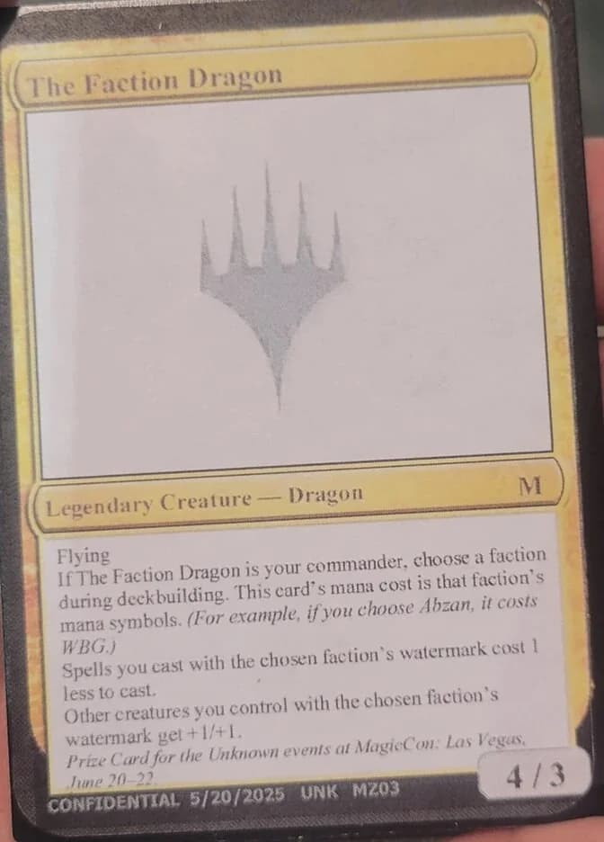 The Faction Dragon