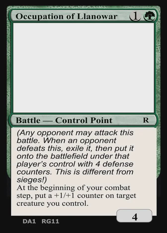 Occupation of Llanowar